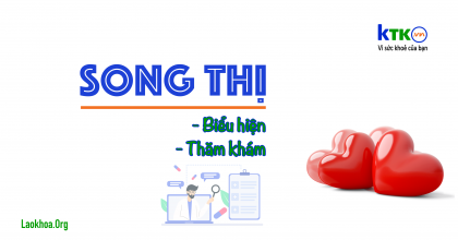 Song thị - Biểu hiện và cách thăm khám.